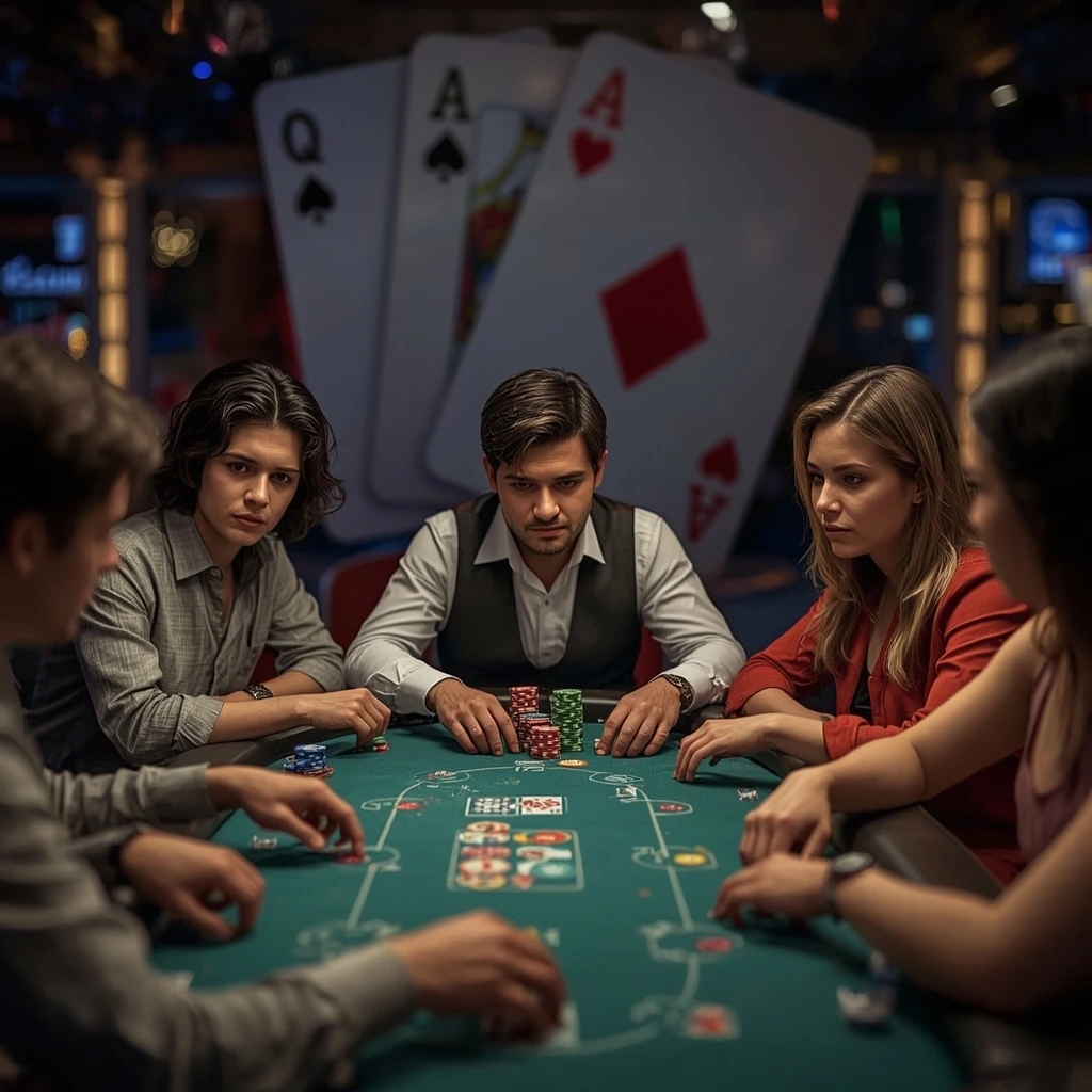 jeu de poker en ligne VINYL CASINO